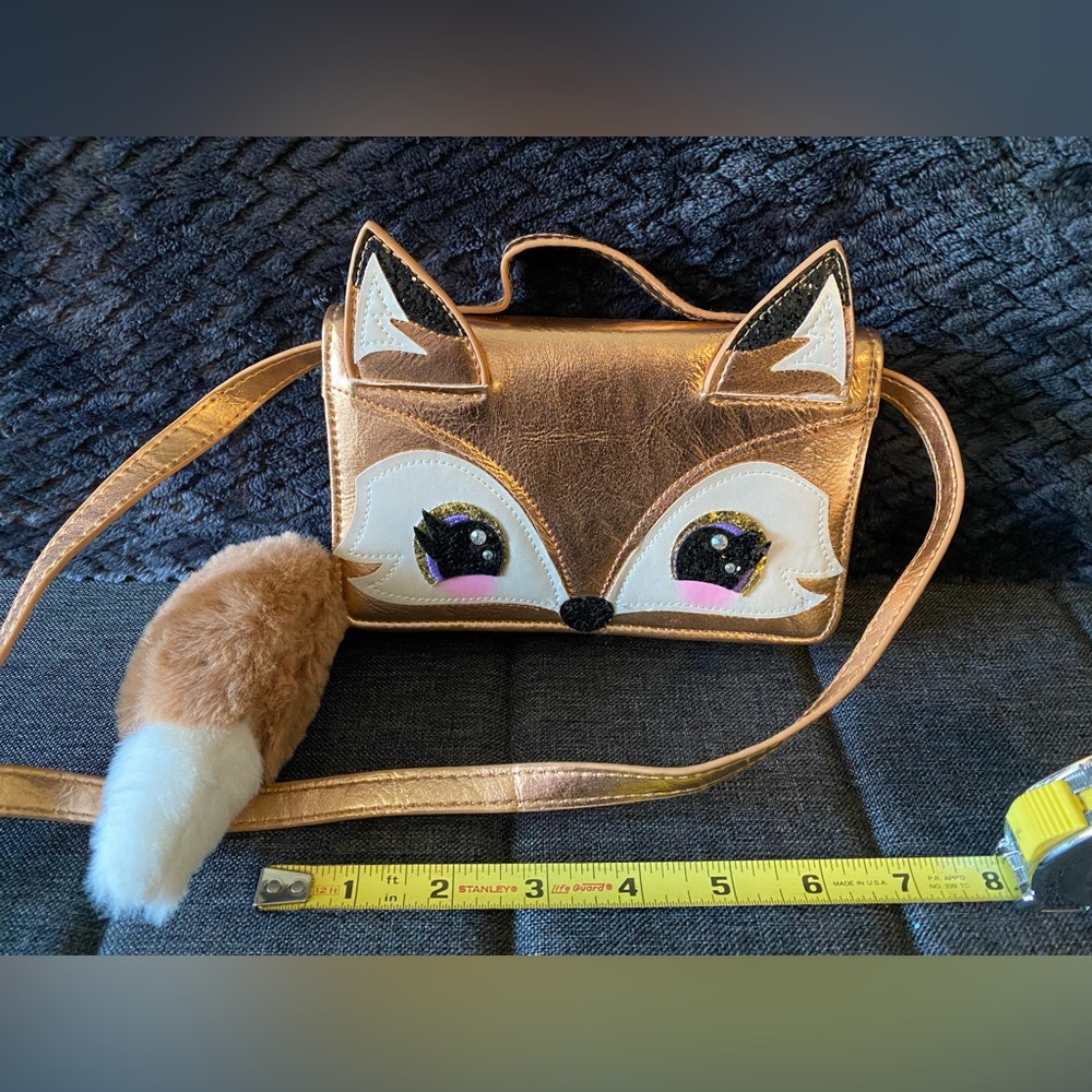 Claire’s Fox Crossbody Wallet with Tail